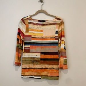 3/4 length sleeve top